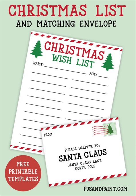 Choosing the Best Santa Printable Wish List for Your Child