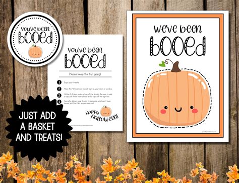 Choosing the Right Free Printable "You've Been Booed" Kit for Your Style