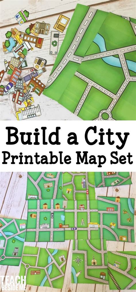 City Hopping: Printable City Maps for Urban Exploration