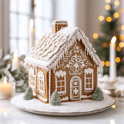 Classic & Cozy Gingerbread House Designs