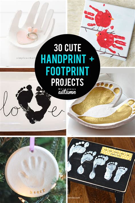 Classic Keepsakes: Handprint & Footprint Art