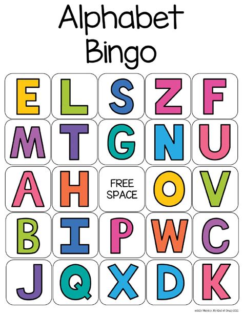 Classic Learning Fun: Traditional ABC Bingo Printables