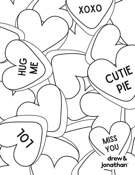 Classic Romance & Hearts: Timeless Printable Valentine's Day Coloring Pages