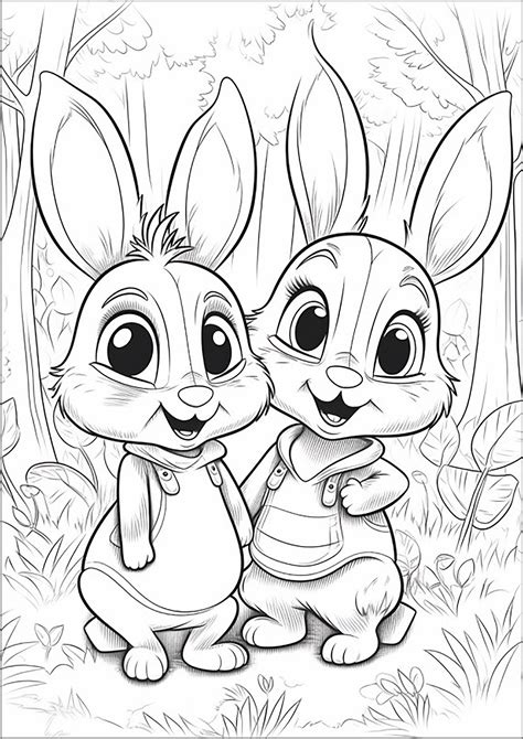 Classic & Simple Bunny Pages: For Little Hands and Big Smiles