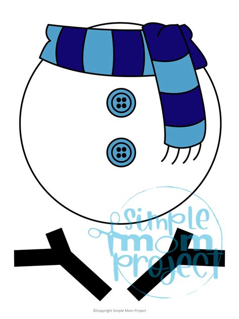 Classic & Simple Snowman Templates: The Foundation of Fun