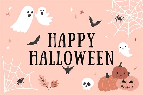 Classic Spooky & Sweet Happy Halloween Printable Signs