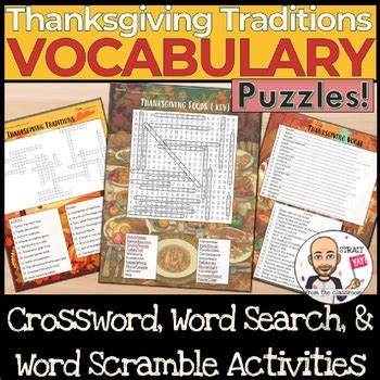 Classic Thanksgiving Vocab Crosswords: The Essential Tradition
