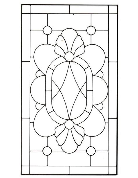 Classic & Traditional Stained Glass Patterns Printable