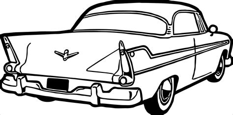 Classic & Vintage Car Coloring Pages