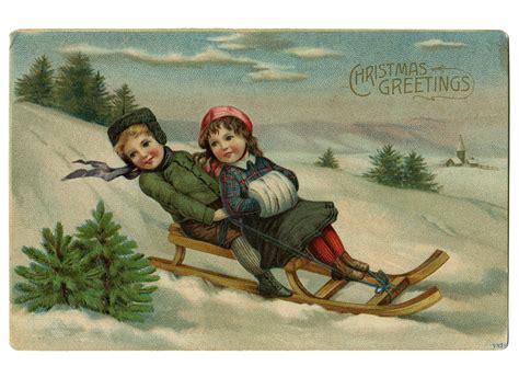 Classic Winter Wonders: Snowflakes, Sledding, & Cozy Scenes