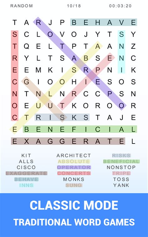 Classic Word Searches: Finding Hidden Truths