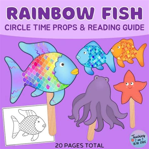 Classroom & Home Decor: Display-Ready Rainbow Fish Printables