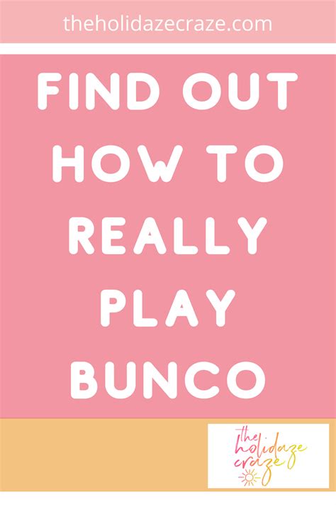 Common Bunco Questions & Sticky Situations