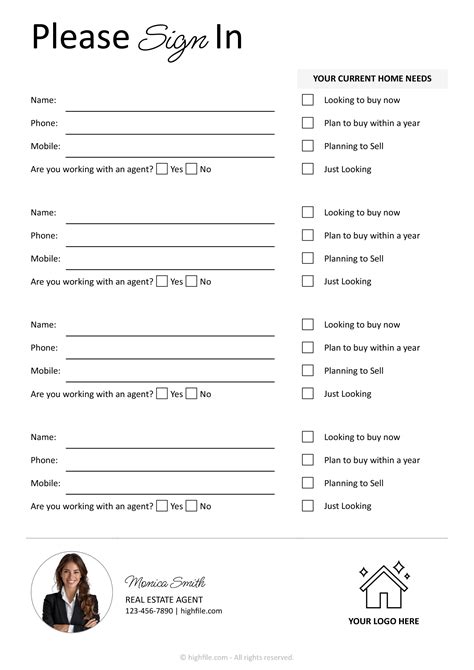 Common Pitfalls: What to AVOID on Your Open House Sign-In Sheet