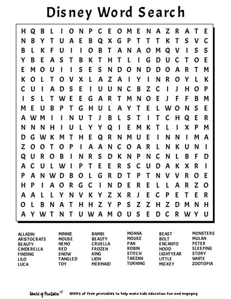 Common Pitfalls: What to AVOID When Choosing Printable Word Searches