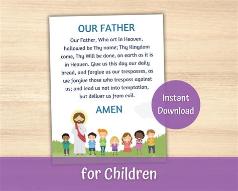 Common Pitfalls: What to AVOID When Choosing/Using Your Our Father Prayer Printable