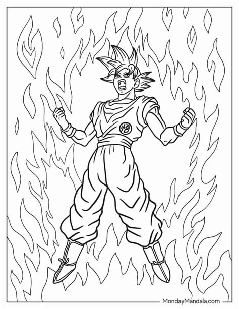 Common Pitfalls: What to AVOID When Coloring Goku Pages