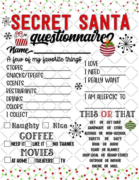 Common Pitfalls: What to AVOID When Crafting Secret Santa Questions