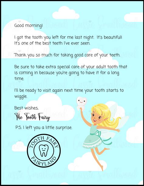 Common Pitfalls: What to AVOID When Crafting Your Tooth Fairy Note