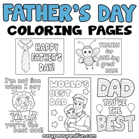 Common Pitfalls: What to AVOID When Creating Father's Day Coloring Pages