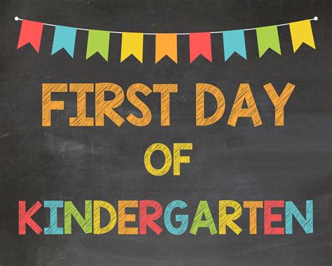 Common Pitfalls: What to AVOID When Creating Your First Day of Kindergarten Sign