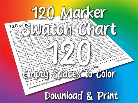 Common Pitfalls: What to AVOID When Creating Your Printable Marker Color Chart