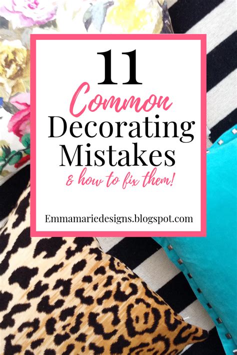 Common Pitfalls: What to AVOID When Decorating with Printables