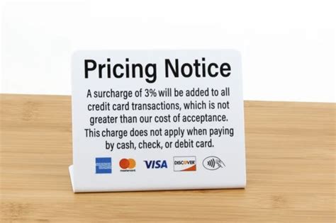 Common Pitfalls: What to AVOID When Displaying Credit Card Fee Signs