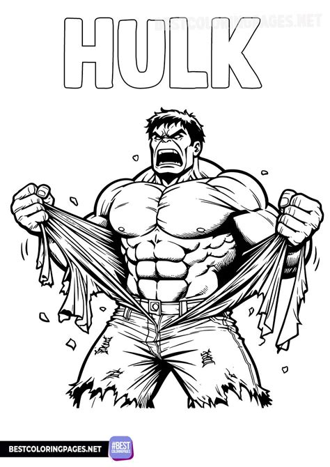 Common Pitfalls: What to AVOID When Printing & Coloring Hulk Pages