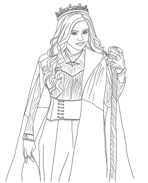 Common Pitfalls: What to AVOID When Printing Descendants Coloring Pages