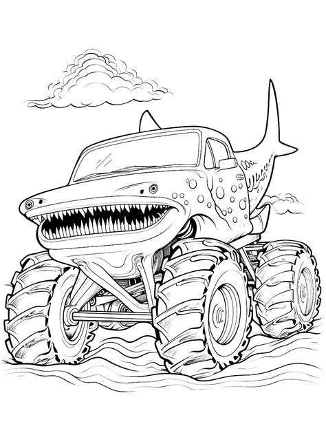 Common Pitfalls: What to AVOID When Printing Your Free Monster Truck Coloring Pages