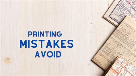 Common Pitfalls: What to AVOID When Printing Your Proclamations