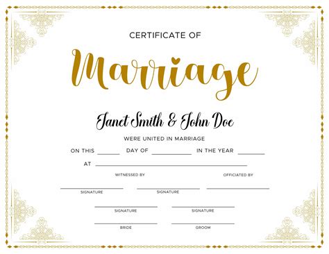 Common Pitfalls: What to AVOID When Using a Printable Wedding Certificate