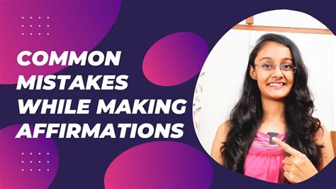 Common Pitfalls: What to AVOID When Using Affirmations