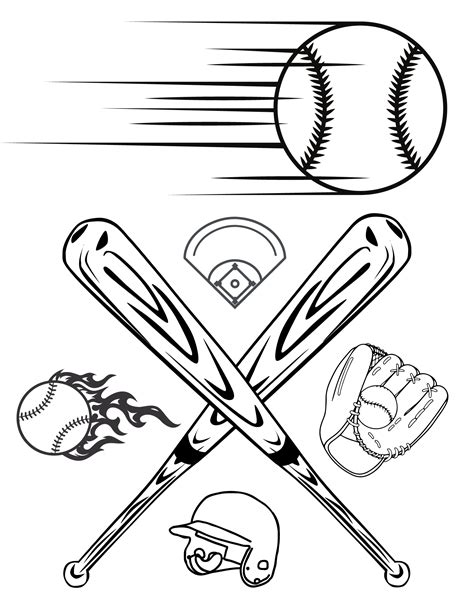 Common Pitfalls: What to AVOID When Using Baseball Coloring Pages