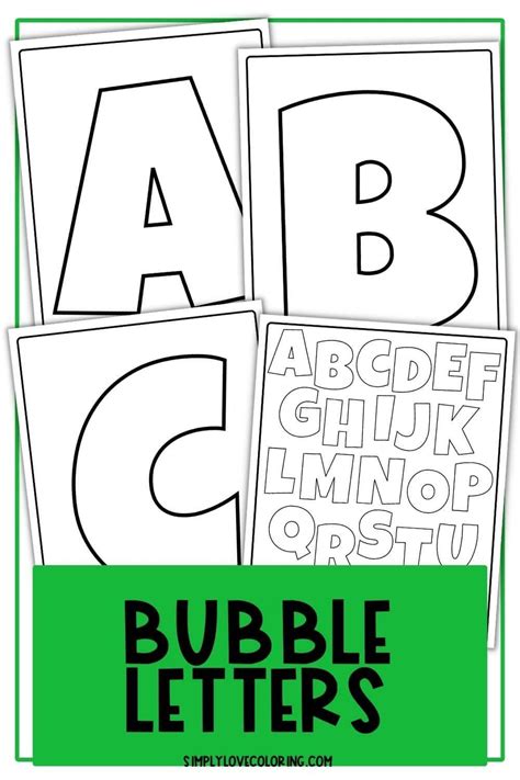 Common Pitfalls: What to AVOID When Using Bubble Alphabet Printables