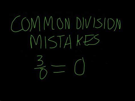 Common Pitfalls: What to AVOID When Using Division Charts