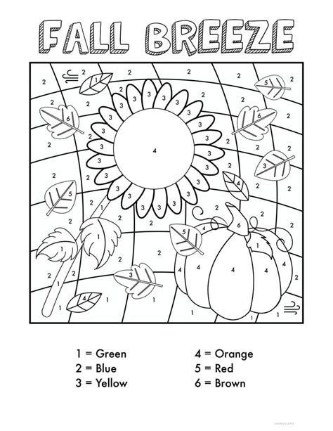 Common Pitfalls: What to AVOID When Using Fall Color by Number Printables