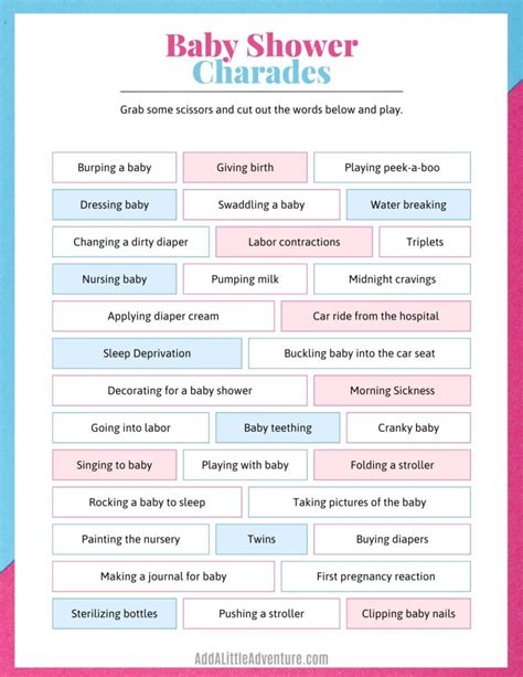 Common Pitfalls: What to AVOID When Using Free Baby Shower Printables