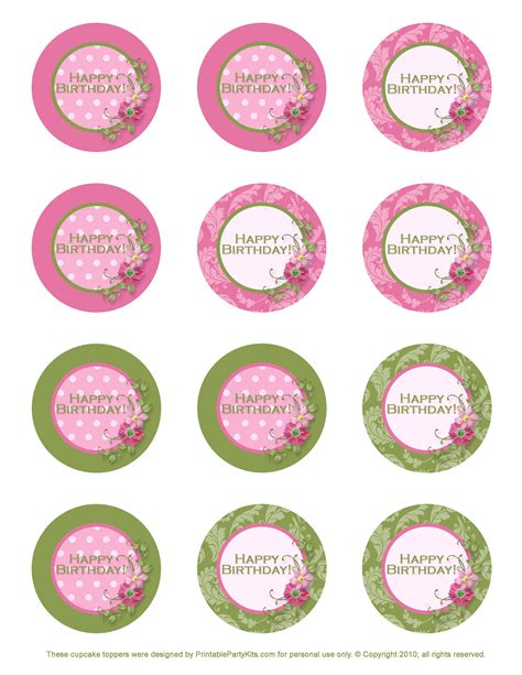 Common Pitfalls: What to AVOID When Using Free Printable Cupcake Toppers
