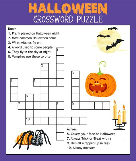Common Pitfalls: What to AVOID When Using Halloween Crossword Printables
