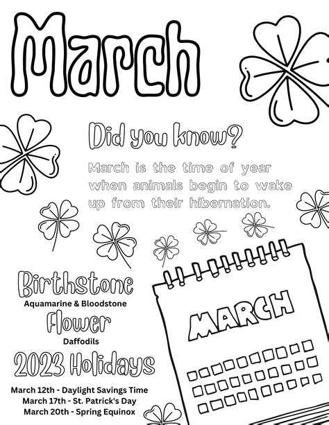 Common Pitfalls: What to AVOID When Using March Coloring Pages