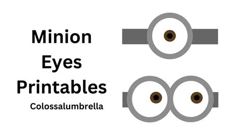 Common Pitfalls: What to AVOID When Using Minion Eyes Printables