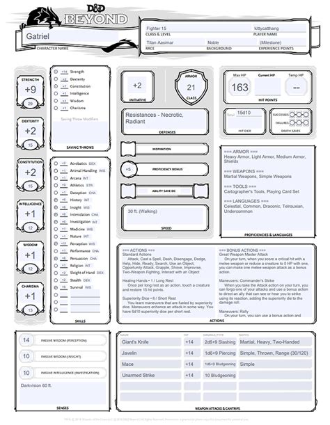 Common Pitfalls: What to AVOID When Using Printable 5e Character Sheets