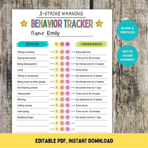 Common Pitfalls: What to AVOID When Using Printable Behavior Charts
