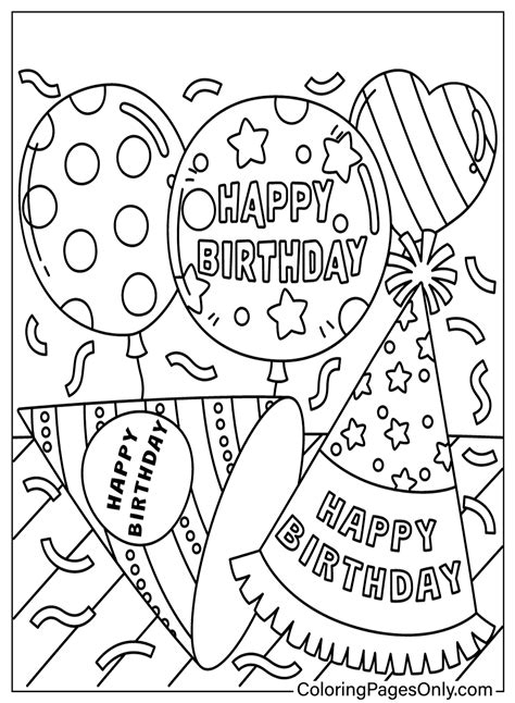 Common Pitfalls: What to AVOID When Using Printable Birthday Color Pages