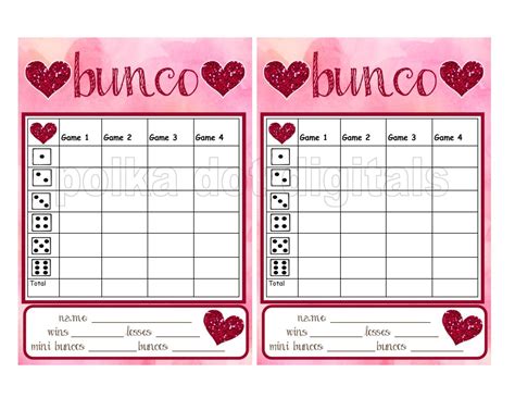 Common Pitfalls: What to AVOID When Using Printable Bunco Score Cards
