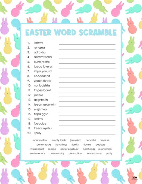 Common Pitfalls: What to AVOID When Using Printable Easter Word Finds