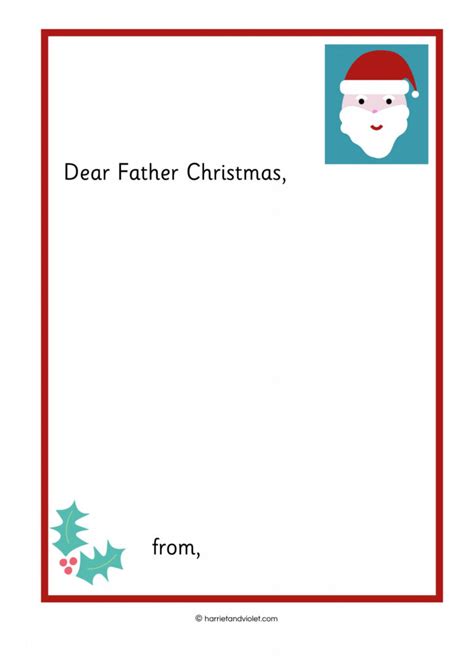 Common Pitfalls: What to AVOID When Using Printable Father Christmas Letters