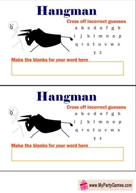 Common Pitfalls: What to AVOID When Using Printable Hangman Games